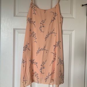 Pacsun peach mini sun dress